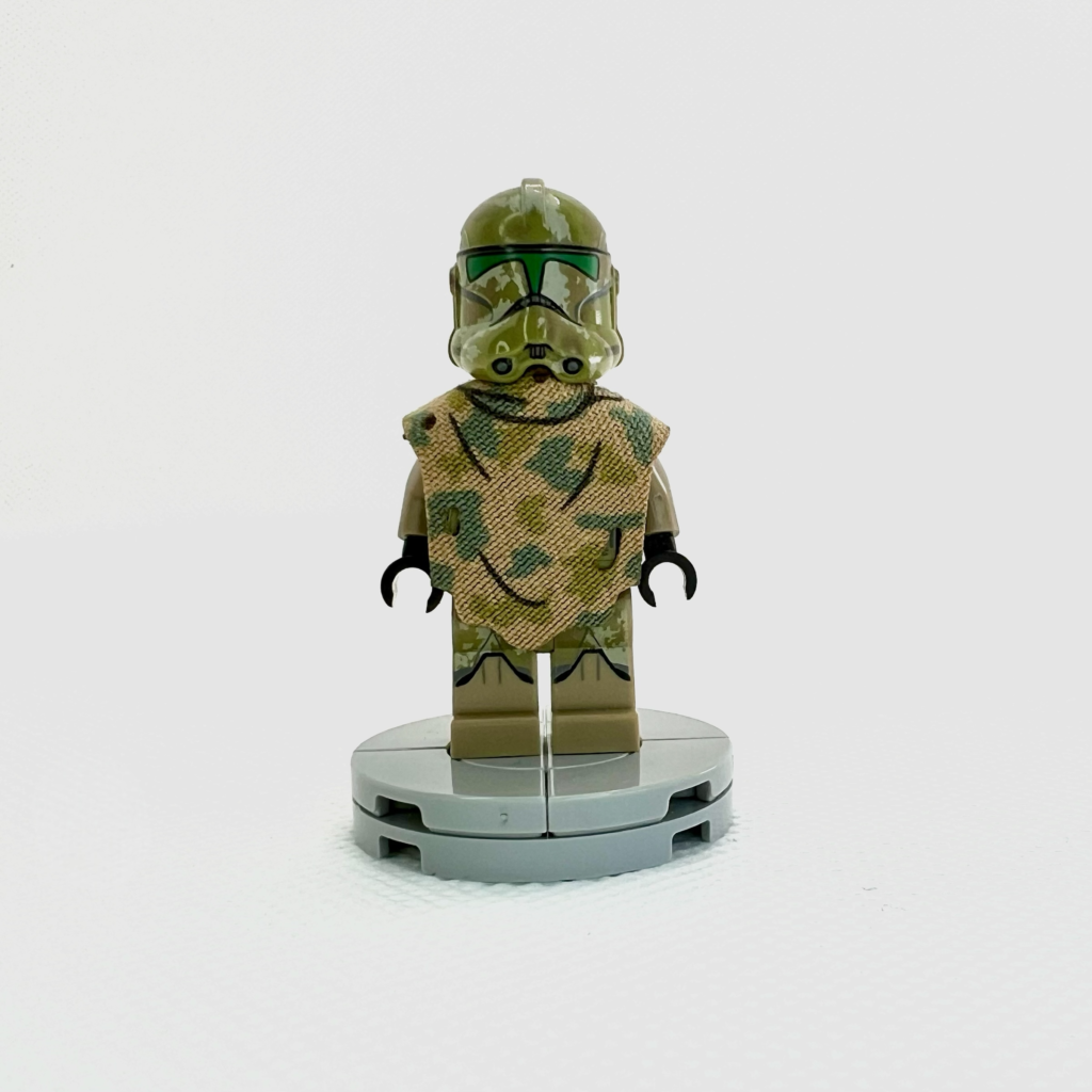 Camouflage poncho